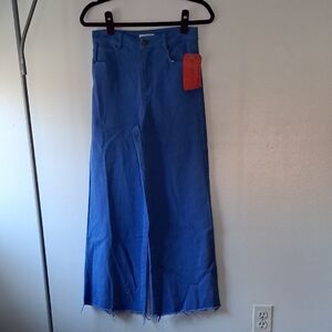 Copper Key Bright Blue Wide Leg Jeans